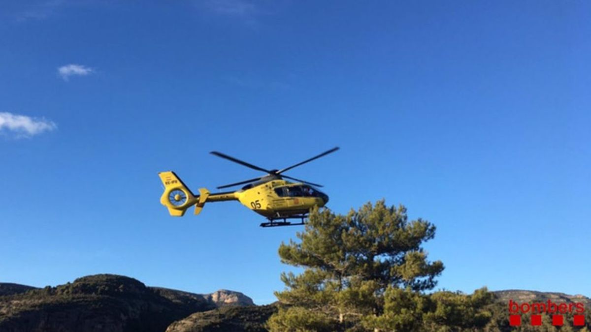 Helicóptero de Bombers de la Generalitat en una imagen de archivo