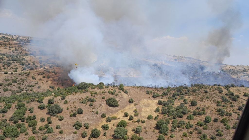 Incendio en El Molar