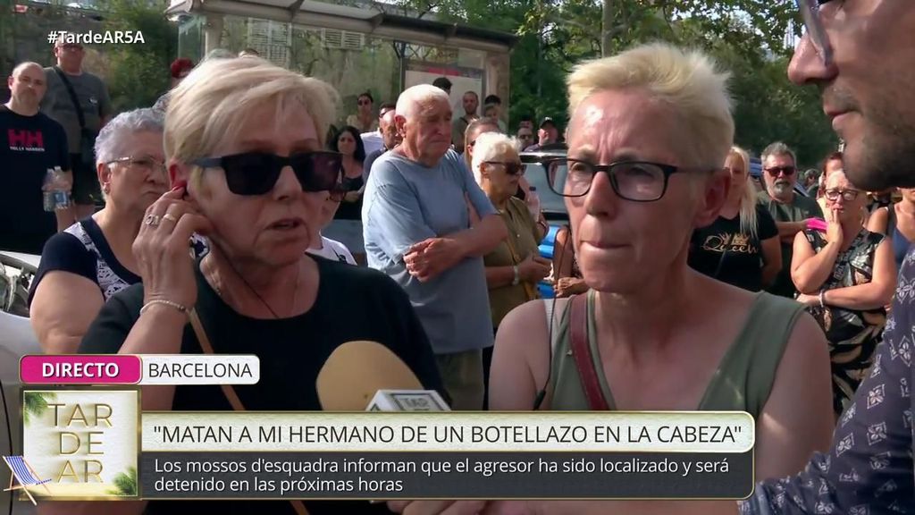 Las hermanas de Paco, muerto por el botellazo propiciado por unos clientes borrachos en su bar de Barcelona: “Que se haga justicia por él y por un barrio seguro”