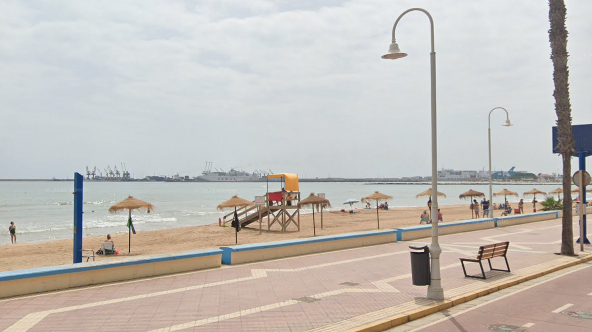 Playa de Melilla donde sucedieron los hechos