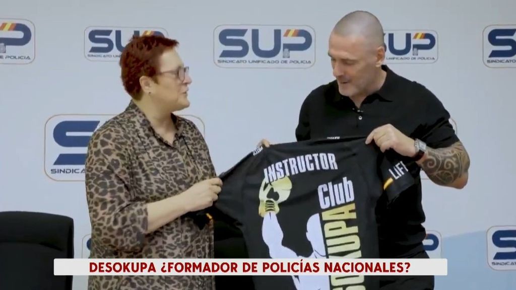 Polémico acuerdo entre SUP y Desokupa para formar a policías