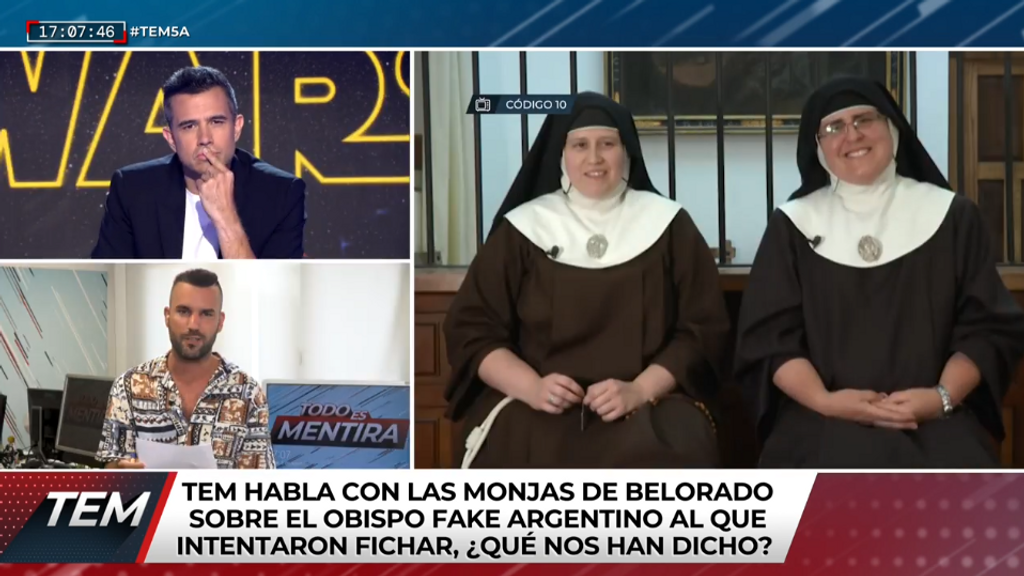 'Todo es mentira' habla con las monjas de Belorado sobre el obispo fake argentino al que intentaron fichar