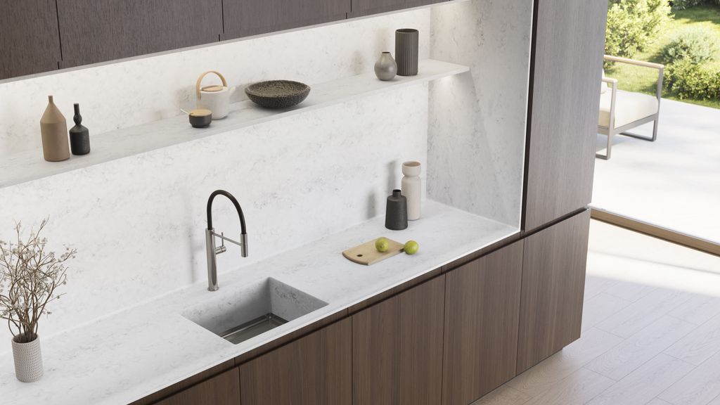 Una cocina minimalista