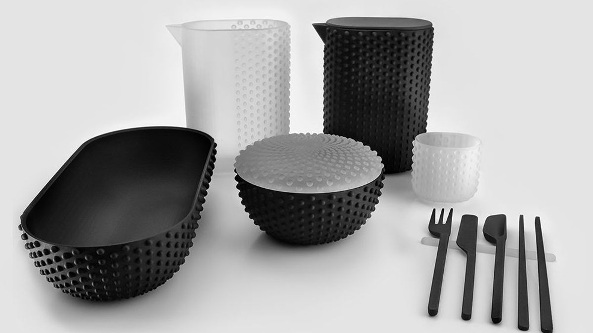 Utensilios de cocina impresos en 3D