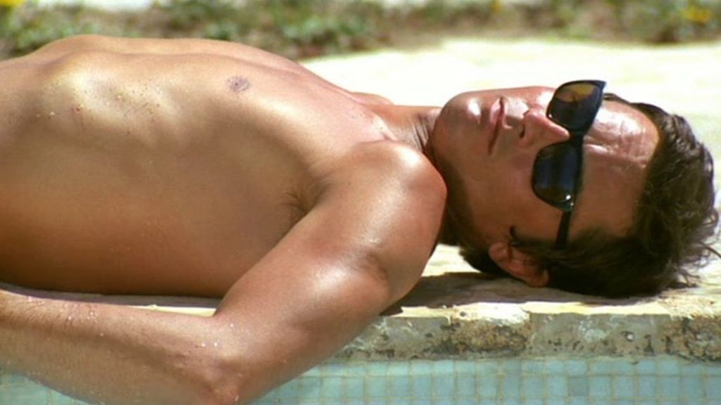 Alain Delon en 'La pisicina' (1969)