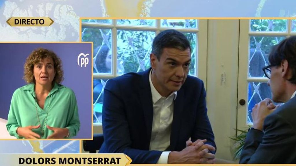 Dolors Montserrat, portavoz del PP en el Parlamento Europeo: "La mejor moción de censura es que Sánchez convoque elecciones"