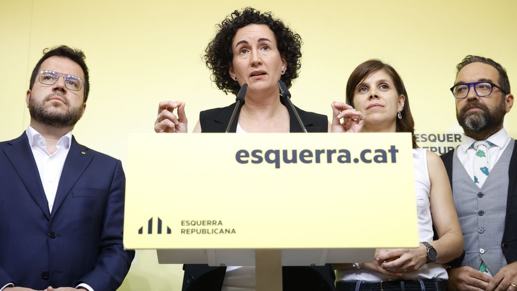 La secretaria general de ERC con funciones de presidenta, Marta Rovira, ha descartado gobernar el PSC