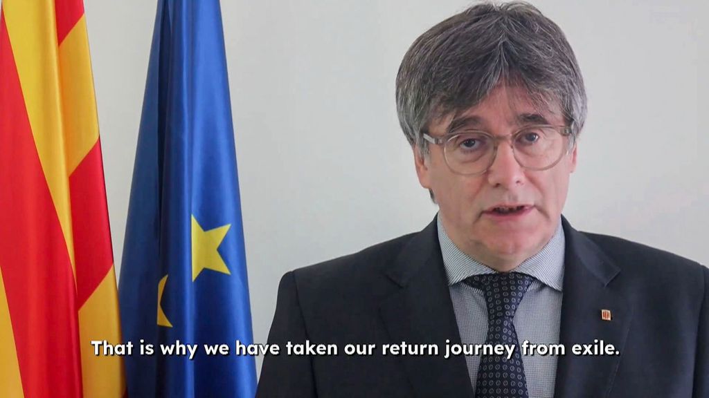 Carles Puigdemont anuncia su regreso a España