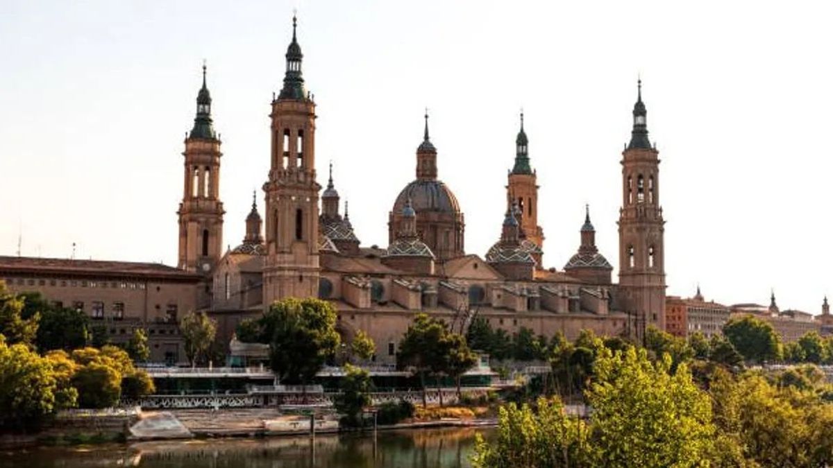 El Pilar en Zaragoza, una de las dos catedrales de esta ciudad