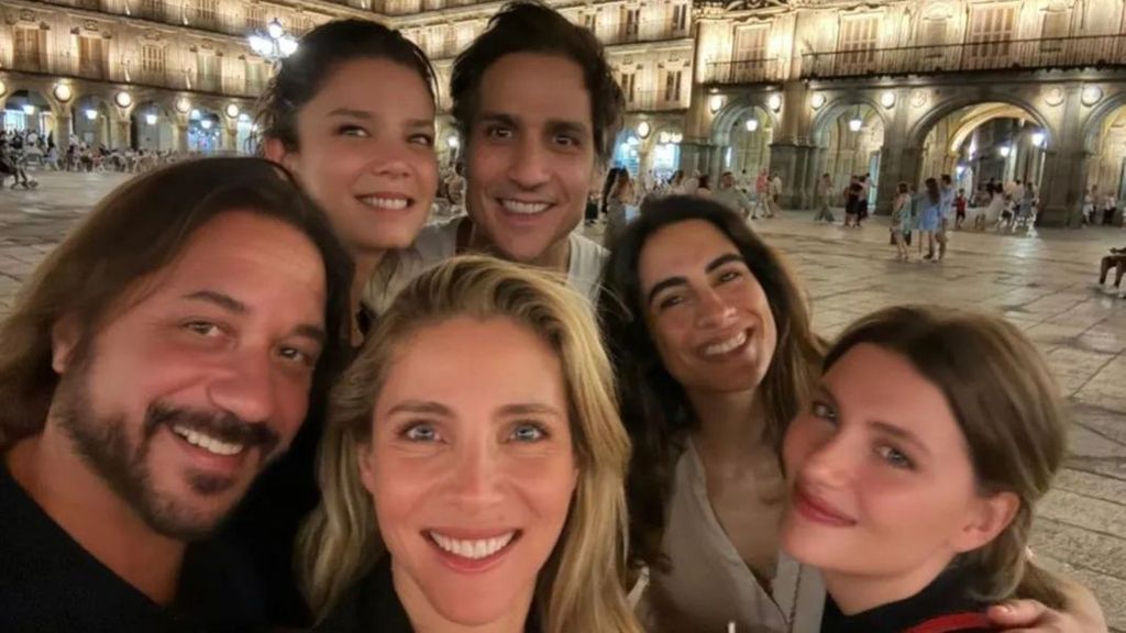 Enrique Arce, Juana Acosta, Raúl Prieto, Elsa Pataky, Miriam Giovanelli y Fariba Sheikhan en Salamanca