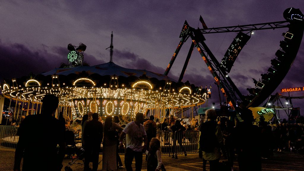 Imagen de recurso de atracciones en una feria