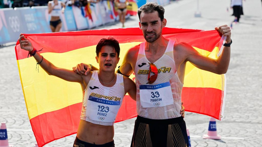 Juegos Olímpicos Paris 2024: María Pérez y Álvaro Martín logran el oro para España en el relevo mixto de marcha