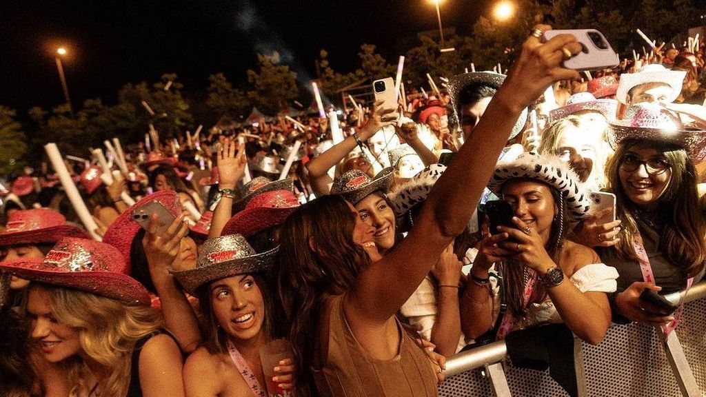 María Pombo durante la celebración del 'Suavefest' de 2023