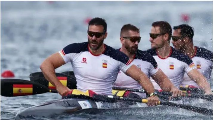 El K4 masculino consigue el bronce en París