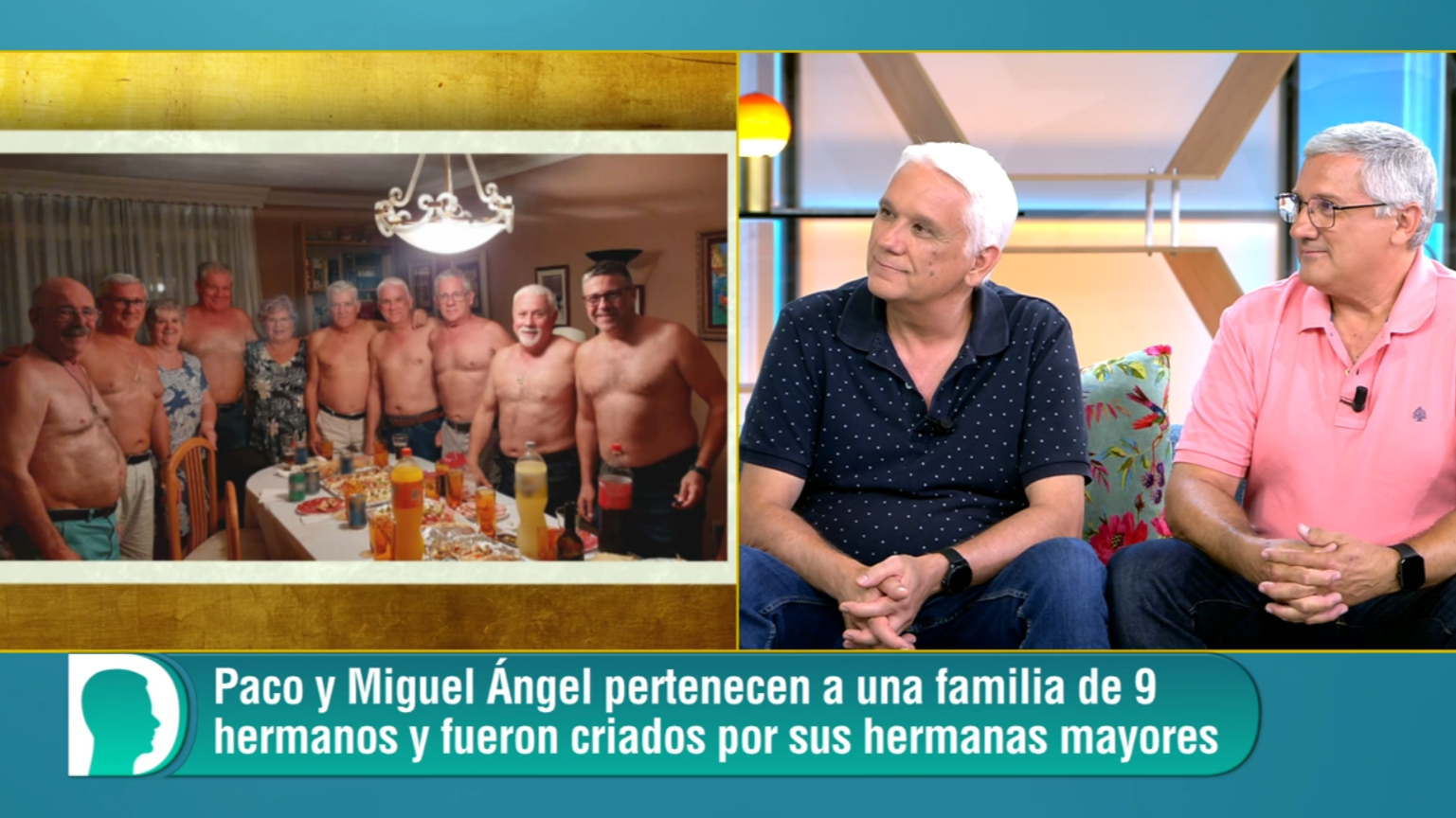 La época en la que nacieron los hermanos: "No había planificación familiar, había que salir adelante con lo que se tenía"