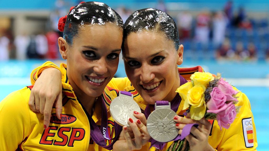Ona Carbonell y Andrea Fuentes, en los Juegos Olímpicos de Londres
