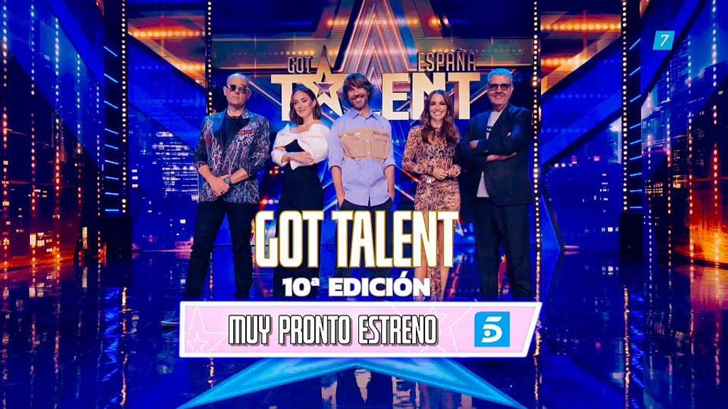 'Got Talent' estrena su 10ª edición, muy pronto en Telecinco