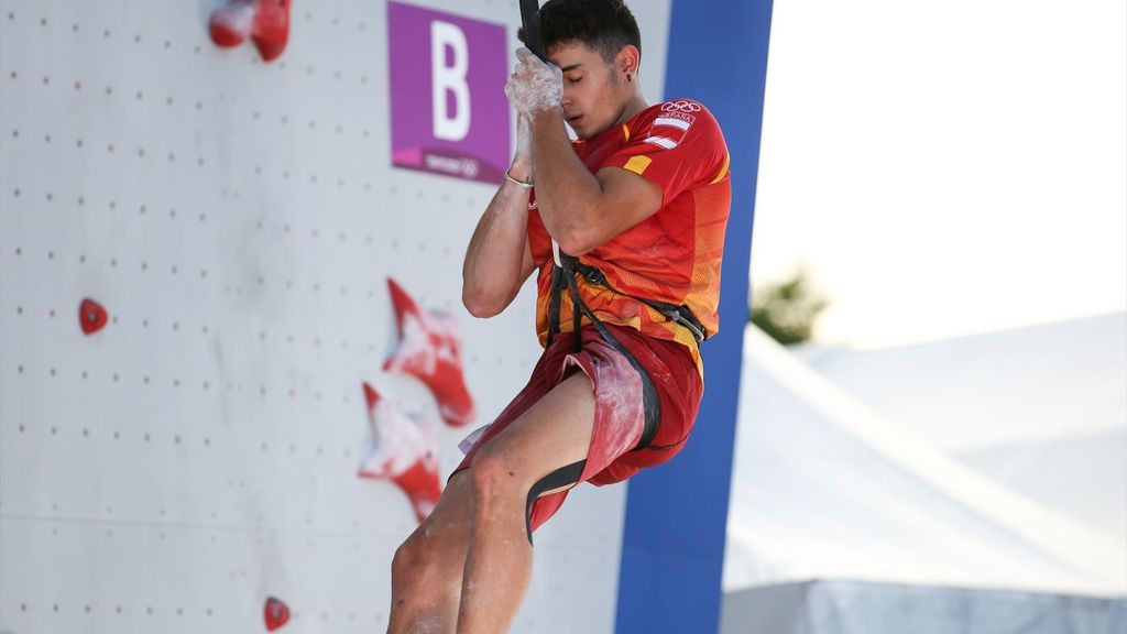 Alberto Ginés, compitiendo en Tokio, donde ganó el oro