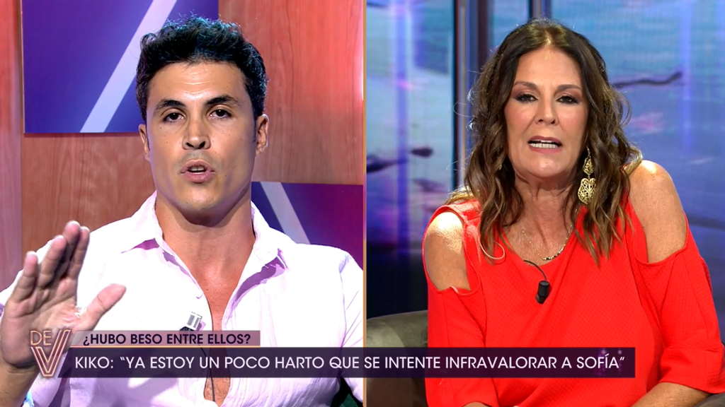 El encontronazo de Kiko Jiménez con Ángela Portero al defender a Sofía Suescun: “Háblame con respeto”