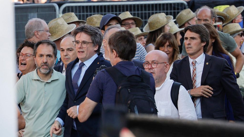 Lluís Llach, presidente de la ANC: "Carles Puigdemont está sano, salvo y, sobre todo, libre"