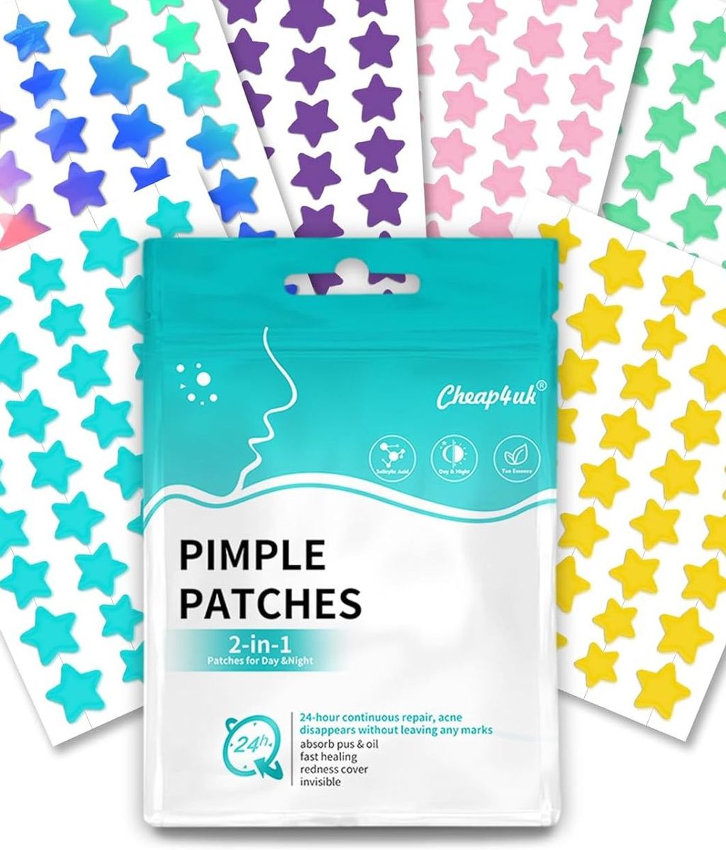 Parches Acne Star Pimple Patches Con Aceite De Árbol De Té Y Ácido Salicílico