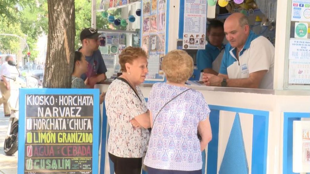 El último quiosco de horchata y agua de cebada de Madrid