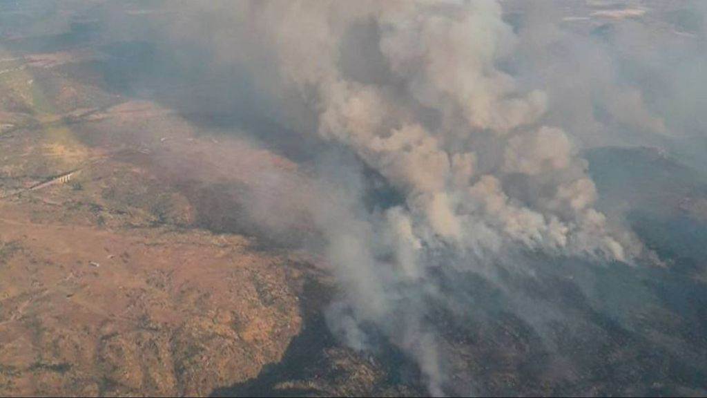 Extinguido el incendio forestal de La Estrella, en Toledo