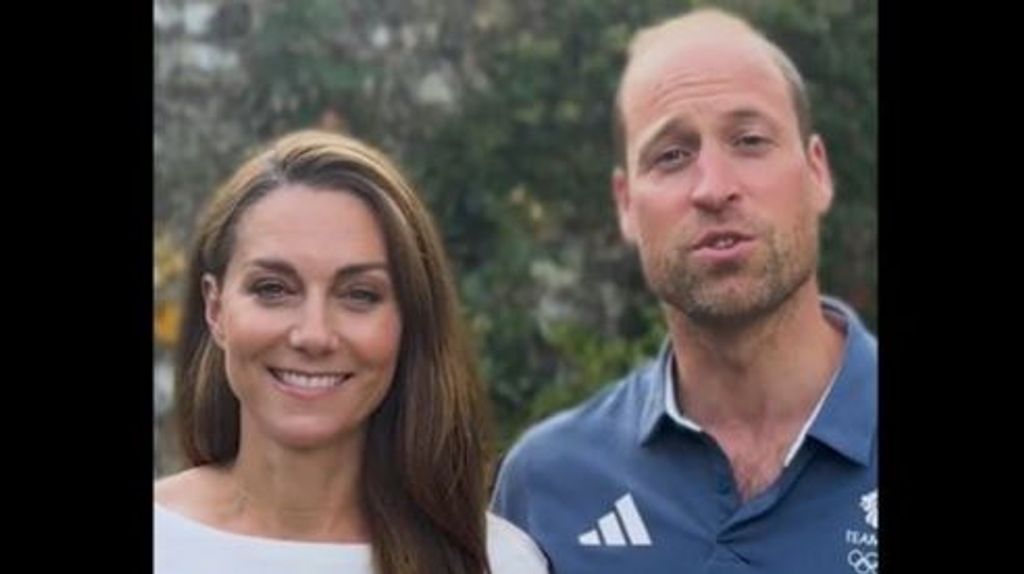 Kate Middleton reaparece en vídeo junto al príncipe Guillermo