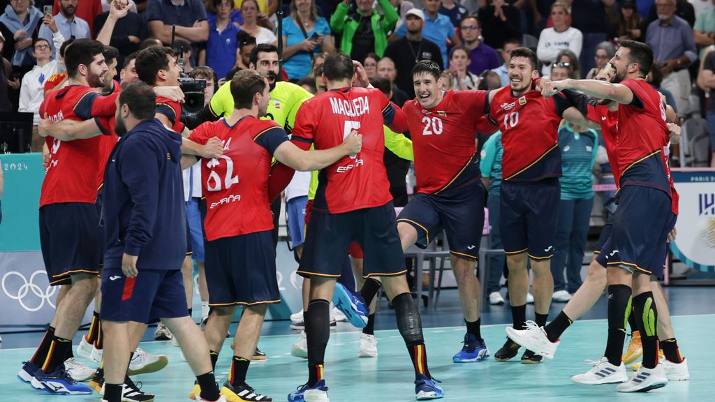 La selección española masculina de balonmano gana la medalla de bronce en los Juegos Olímpicos