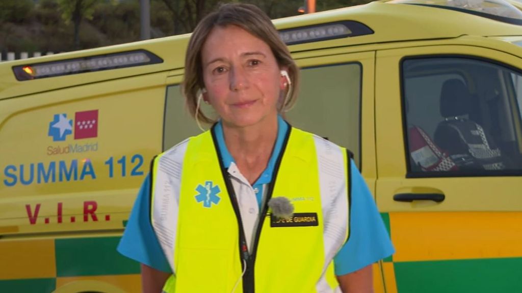 Almudena Crespo, jefa de guardia del SUMMA 112, y sus consejos para evitar golpes de calor: "Hay que beber agua aunque no tengamos sensación de sed"