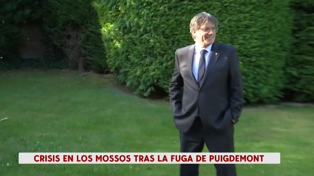 Crisis en los Mossos tras la fuga de Carles Puigdemont