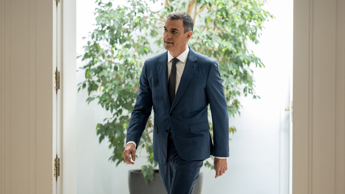 El presidente del Gobierno, Pedro Sánchez