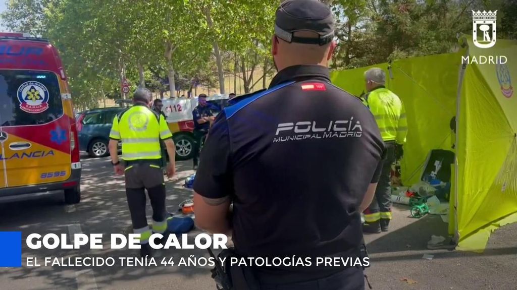 Muere un hombre por un golpe de calor en Madrid