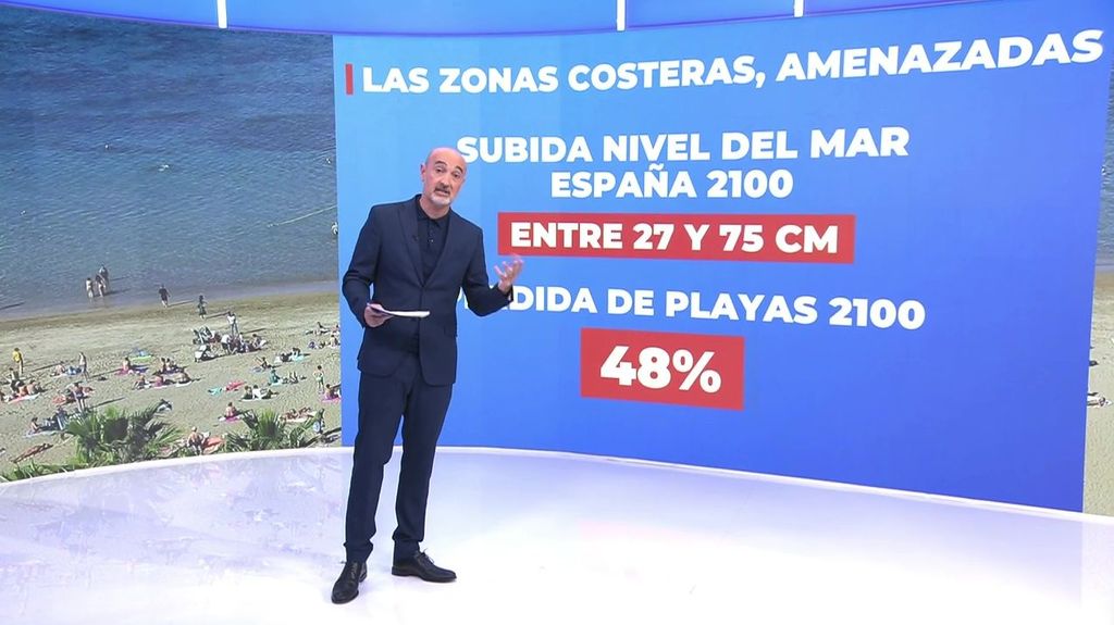 Para 2100, España puede llegar a perder hasta el 48 % de sus playas por el cambio climático