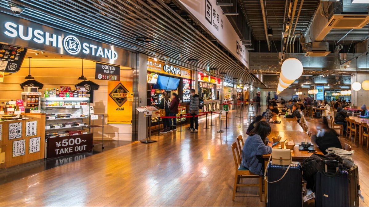 Restaurantes en el Narita International Airport