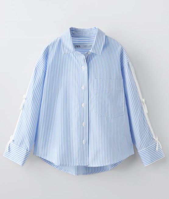 Camisa de rayas de Zara Kids