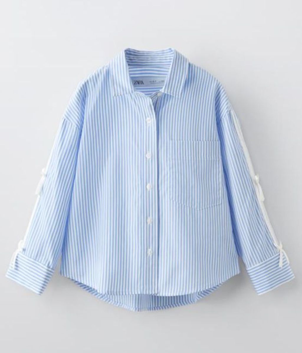 Camisa de rayas de Zara Kids