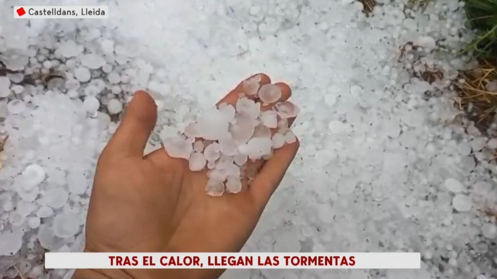 Los daños provocados por las fuertes granizadas y lluvias torrenciales