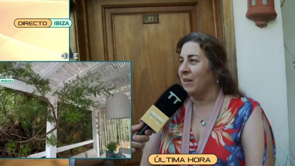 El temporal destroza parte de su casa por la caída de varios árboles: “Daba miedo, ha sido un susto tremendo”