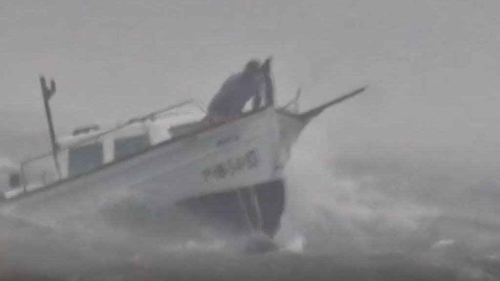 Formentera sufre fenómenos extremos en el mar provocados por la DANA