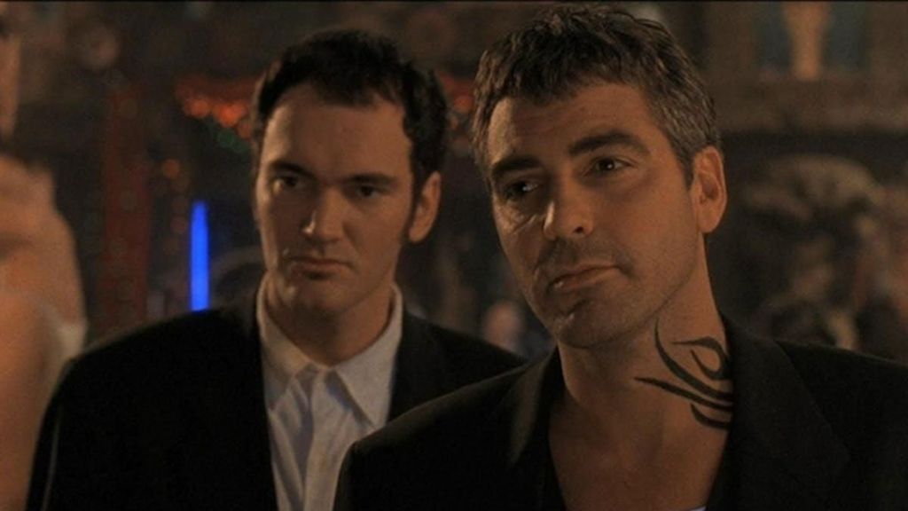 Quentin Tarantino y George Clooney en 'Abierto hasta el amanecer'