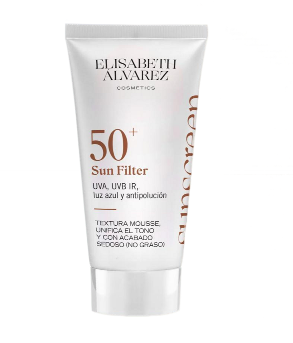 Sun Filter, la crema solar SPF50 de Elisabeth Álvarez Cosmetics