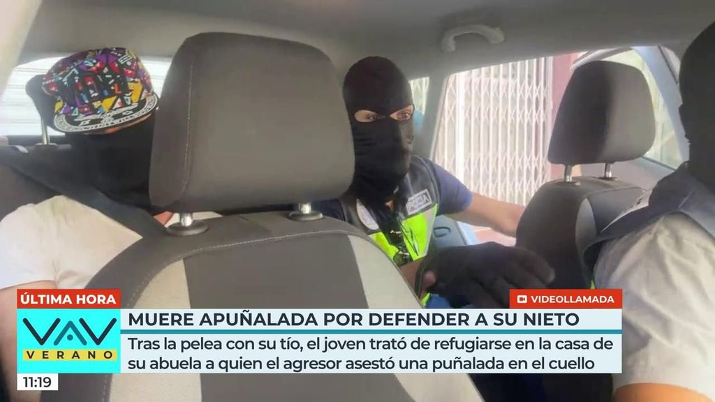 Un reportero de 'VAV' capta en directo la detención del presunto asesino de una mujer de 90 años en Murcia