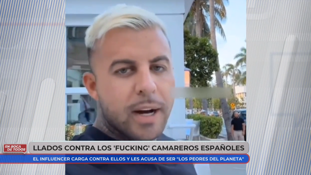 El vídeo de Amadeo Llados criticando a los camareros