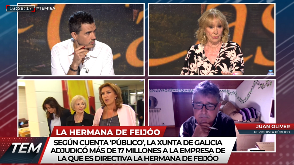 Esperanza Aguirre se enfrenta a un periodista para defender a la hermana de Feijóo Todo es mentira 2024 Top Vídeos 444