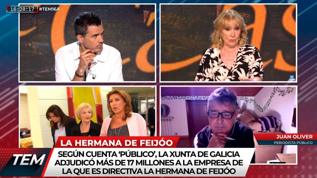 Esperanza Aguirre se enfrenta a un periodista para defender a la hermana de Feijóo Todo es mentira 2024 Top Vídeos 444