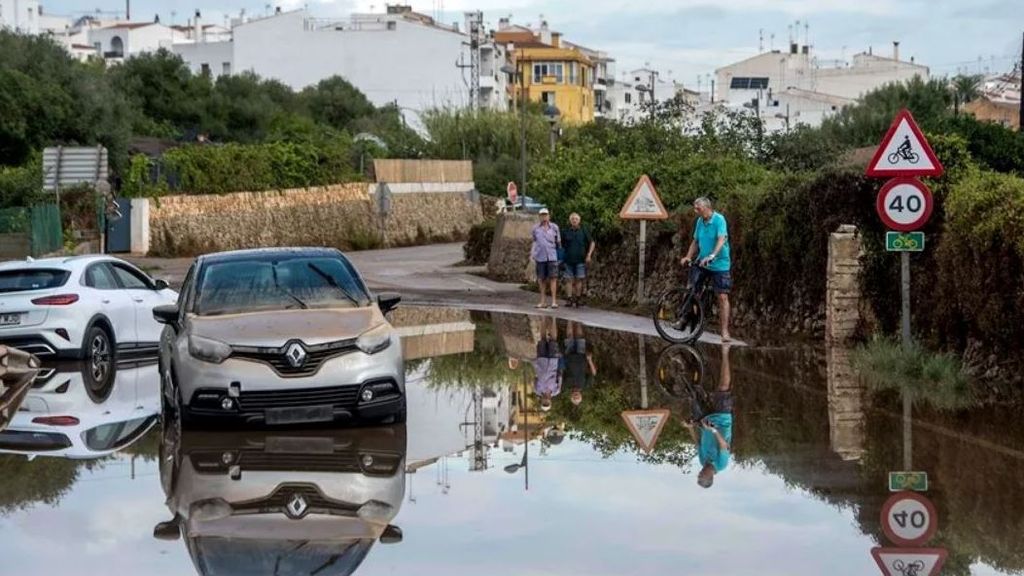 Es Mercadal, en Menorca, arrasado por la dana: "Nunca habíamos visto nada igual"