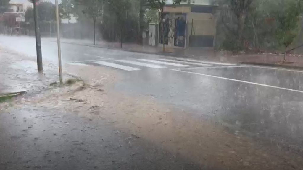 Las imágenes de las lluvias torrencias provocadas por la DANA en Palamós