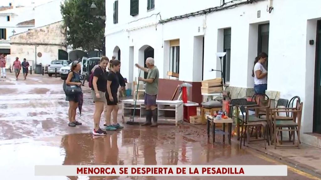 Menorca se despierta de la pesadilla tras el azote de la Dana