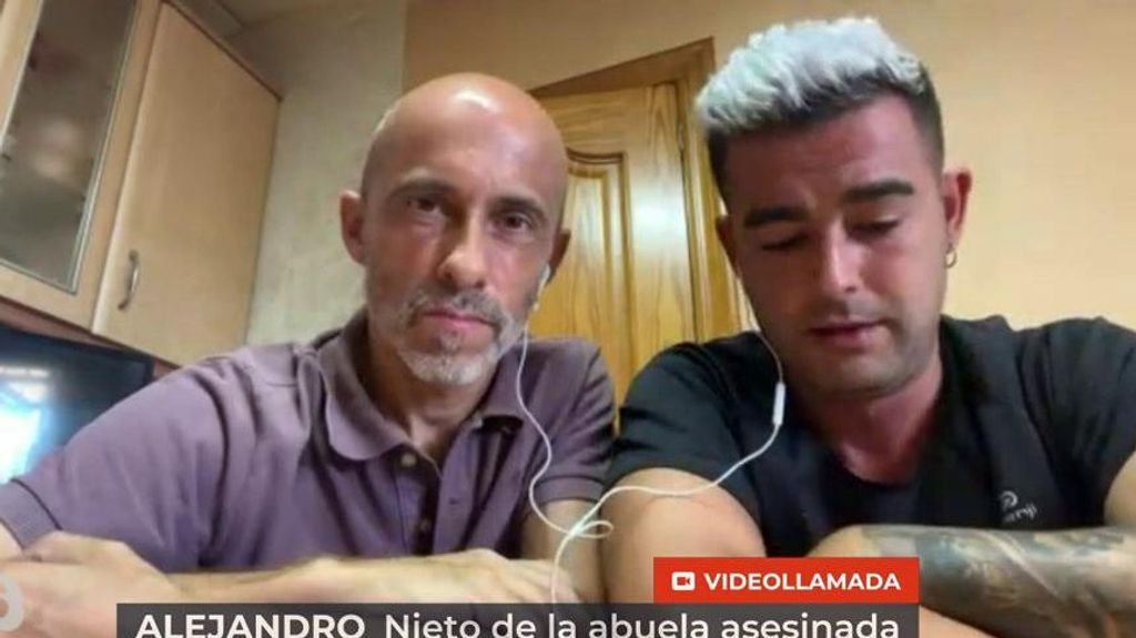 El nieto de la fallecida se rompe en directo en 'VAV'